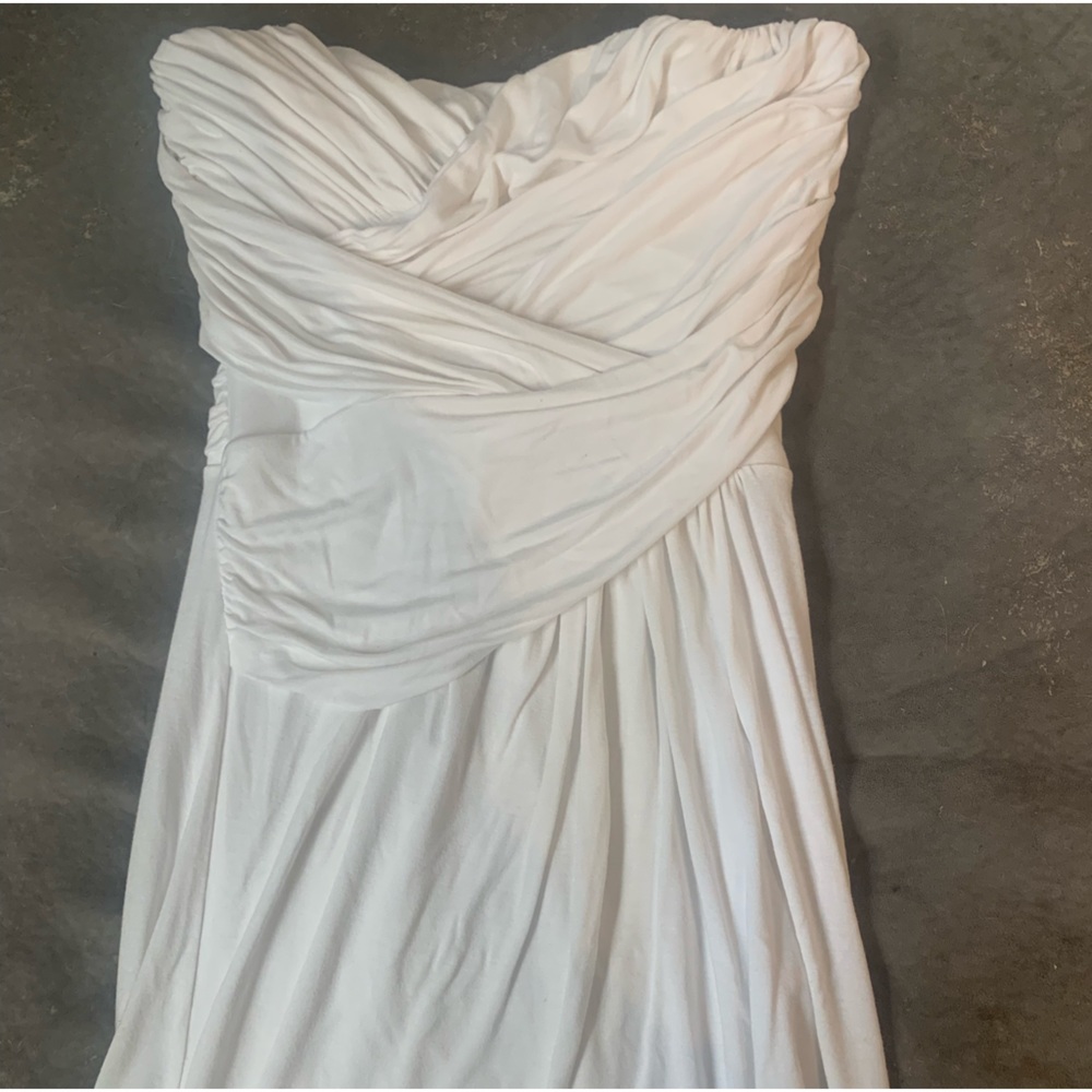 Express strapless dress